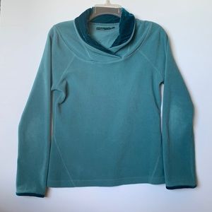 Prana Velvet Trim Fleece Size S